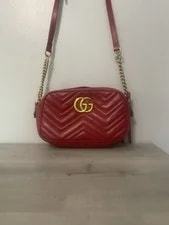 Gucci — Gucci GG Marmont Small Hibiscus — Handbag — resale