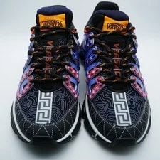 Versace — Versace Trigreca Greca Pattern DSU8094 Size 41 8 — Sneaker — resale