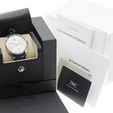 IWC Schaffhausen — IWC Schaffhausen Portuguese Automatic IW500707 42mm SS Silver Dial Date #C008 — Watch — resale