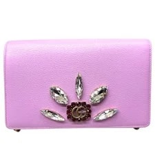 Gucci — Gucci GG Marmont Bejeweled Chain Wallet #OKB4198 — Handbag — resale