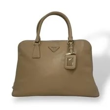Prada — Prada Lux Triangle Logo Auth — Handbag — resale