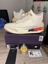 Air Jordan — Size 11 - Air Jordan 3 Retro X J. Balvin Mid Medellin Sunset — Sneaker — resale