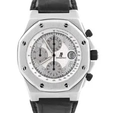 Audemars Piguet — Audemars Piguet Royal Oak Offshore Silver Stainless Steel 42mm 25770ST — Watch — resale