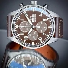 IWC — IWC Pilot's Chronograph IW377713 Antoine de Saint Exupéry Edition Complete — Watch — resale