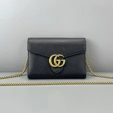 Gucci — Auth Gucci GG Marmont Chain Wallet — Handbag — resale