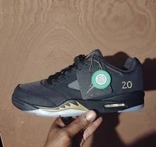 Air Jordan — Size 11.5 - Air Jordan 5 Retro Wings Low Class of 2020-21 — Sneaker — resale