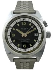 Breitling — Diving Sicura Breitling Superwaterproof 400 Mechanical Hand Winding — Watch — resale