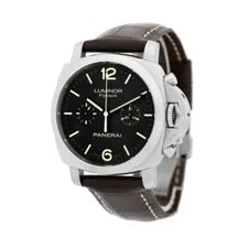 Panerai — Panerai Stainless Steel 44mm Luminor 1950 Flyback PAM 361 Warranty Box Perfect — Watch — resale