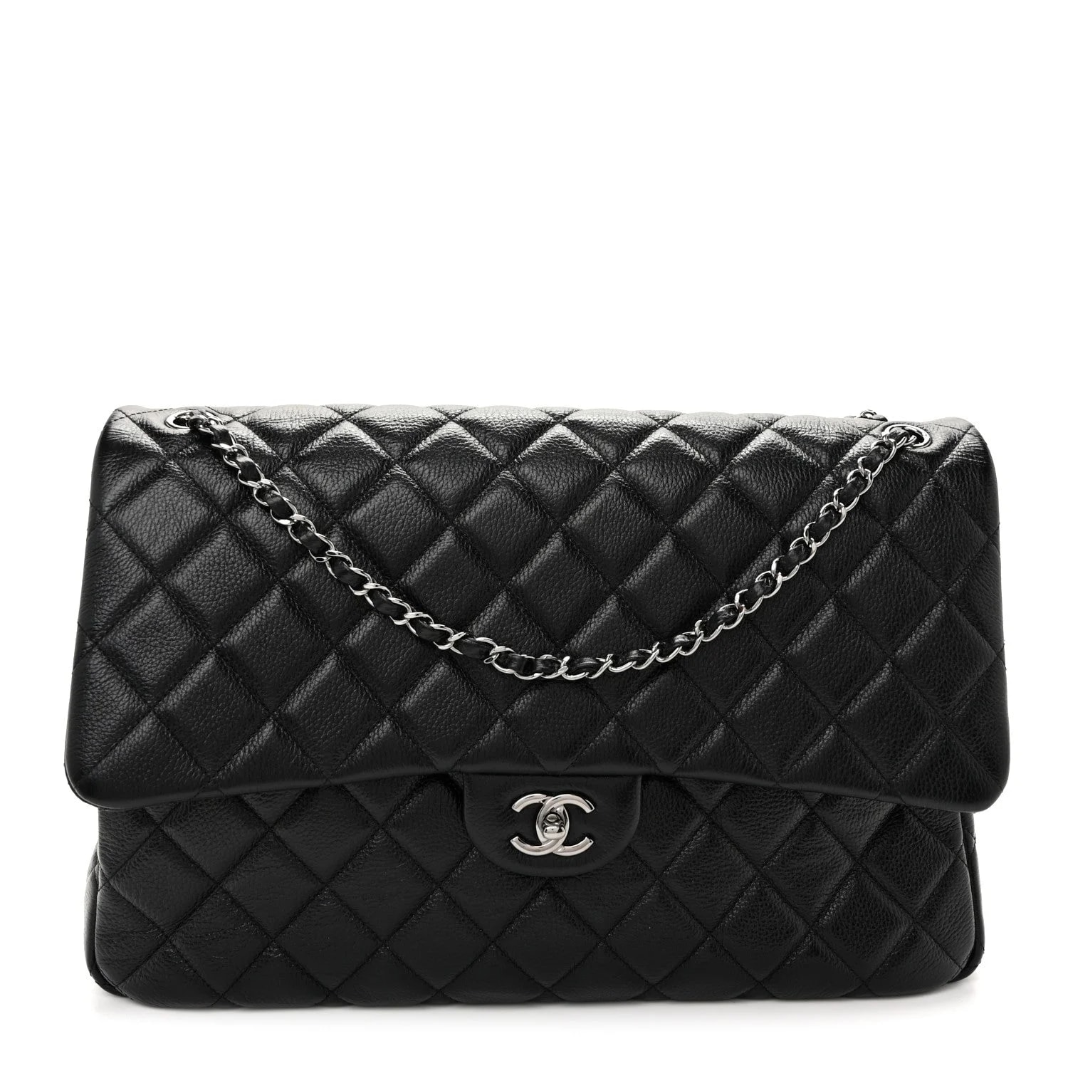 Chanel — Grained Travel Flap — Handbag — resale