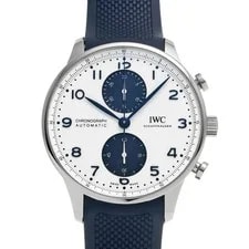 IWC — IWC Portugieser IW371620 41mm Stainless Steel White / Blue #WW2007 — Watch — resale
