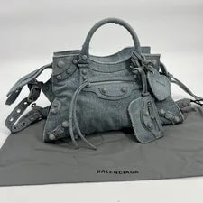 Balenciaga — Authentic Balenciaga Neo Cagole City Rhinestone 2023 — Handbag — resale