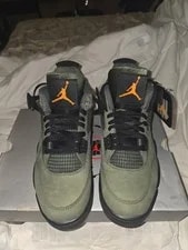 Air Jordan — Size 9.5 - Undefeated X Air Jordan 4 Retro 2025 — Sneaker — resale