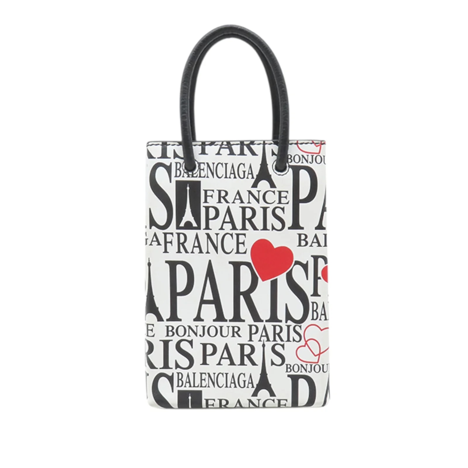 Balenciaga — Mini Bonjour Paris Phone Holder — Handbag — resale