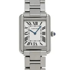 Cartier — Cartier Tank W5200013 ( 3170) 30.5mm Stainless Steel Silver #WW7624 — Watch — resale