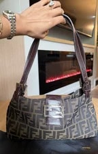 Fendi — Fendi Monogram Buckle Adjustable Strap W — Handbag — resale