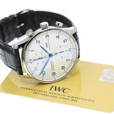 IWC — IWC Portugieser IW371417 41mm SS Silver Dial Automatic #C3190 — Watch — resale