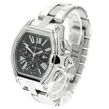Cartier — Cartier Roadster XL W62020X6 Automatic 43mm Black Chronograph — Watch — resale