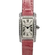 Cartier — Cartier Tank WB710015 15.2mm White Gold Silver #UW881 — Watch — resale