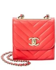 Chanel — Chanel Chevron Flap (Authentic — Handbag — resale