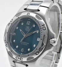 Tag Heuer — TAG Heuer Kirium Professional WL1117 200m Water Resistant Blue — Watch — resale