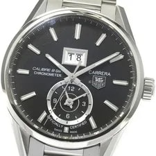 Tag Heuer — TAG Heuer WAR5010 Carrera Grand Date GMT Caliber 8 Automatic S 863586 From J — Watch — resale