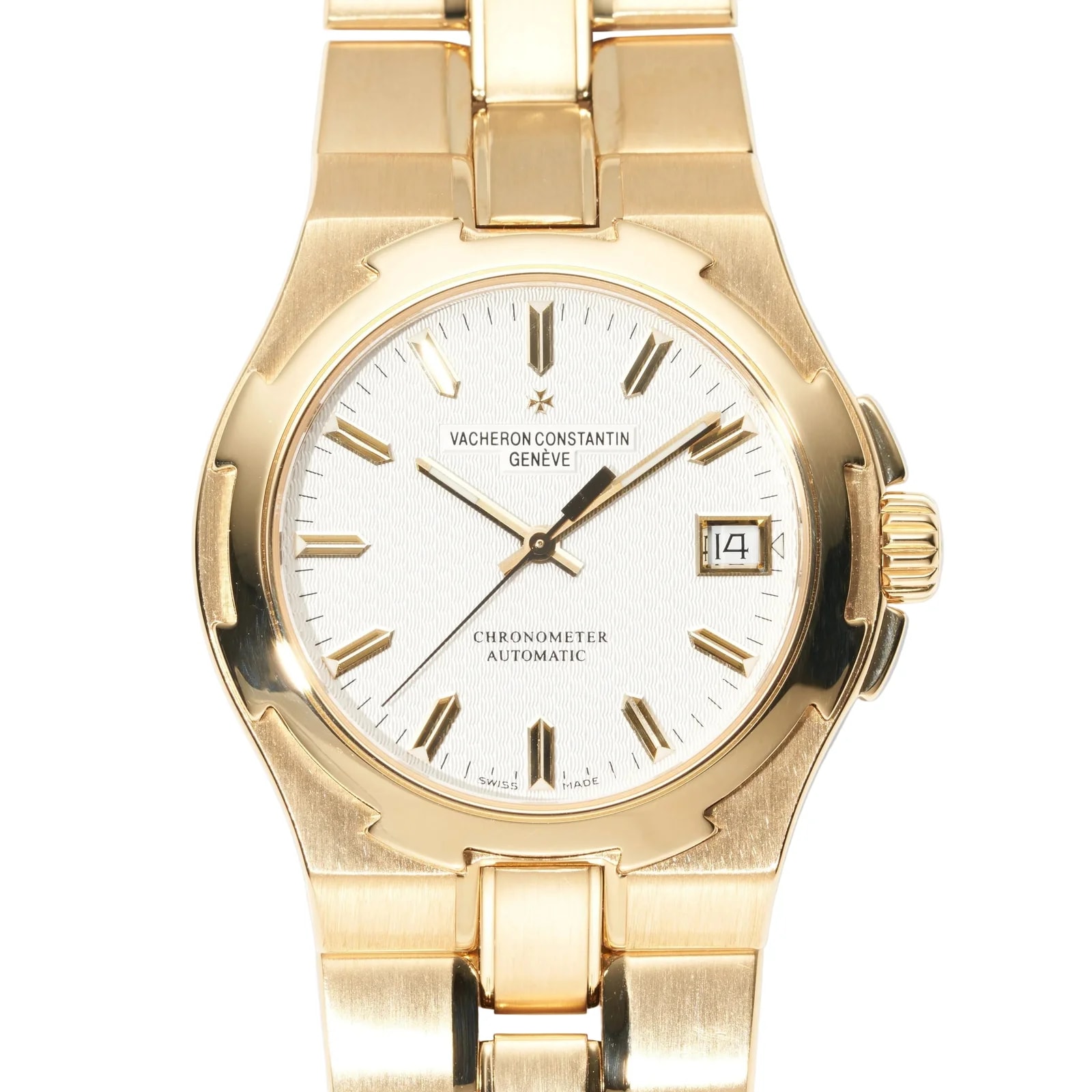 Worldofluxuryus — Vacheron Constantin Overseas Chronometer 18K Yellow Gold — Watch — resale