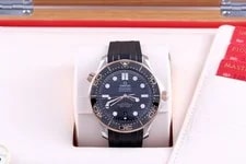 Omega — Omega Seamaster 300M Black Sedna Gold/Steel Box/Cards 42mm 210.22.42.20.01.002 — Watch — resale