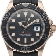 Rolex — Rolex Yacht-Master 40 126655 K18PG/rubber mensWatch Black — Watch — resale