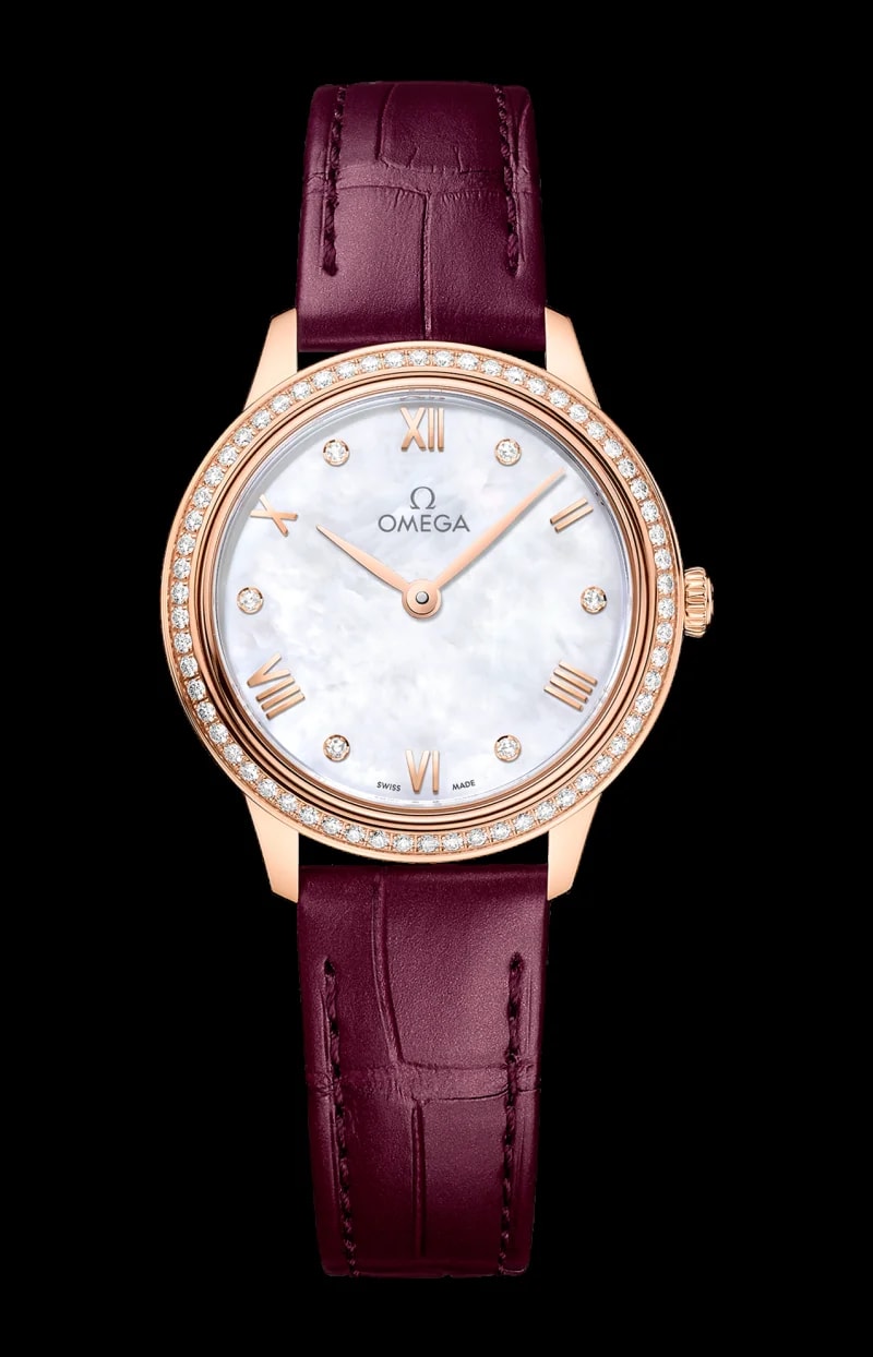 Worldofluxuryus — Omega de Ville Prestige 18K Sedna™ Gold & Diamonds Lady's — Watch — resale