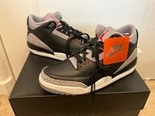 Air Jordan — Air Jordan 3 Retro 2024 Style # DN3707-010 — Sneaker — resale