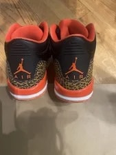 Jordan — Jordan Air 3 Mid Top Lace Up Print — Sneaker — resale