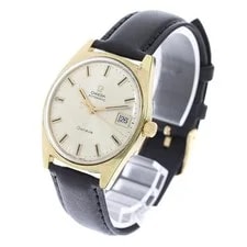 Omega — Omega 166.041 Geneva Date cal.565 Automatic 34mm Ss/gp Silver Dial Auth — Watch — resale
