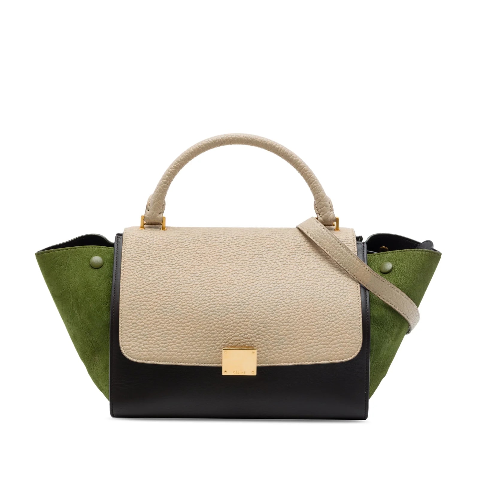 Celine — Small and Trapeze Satchel — Handbag — resale