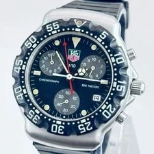 Tag Heuer — TAG Heuer Formula 1 CA1211 Black Chronograph 3-Hand Date Black Dial Dier — Watch — resale