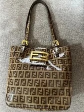 Fendi — Fendi Edition Logo Print Model Limited E — Handbag — resale