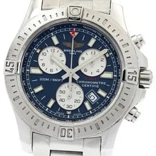 Breitling — Breitling Colt A73380 Chronograph Black / Silver Dial Quartz Watch_938287 — Watch — resale