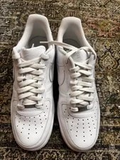 Nike — Nike Air Force 1 Low Top Solid Lace-Up Casual Athletic — Sneaker — resale