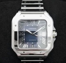 Cartier — Cartier Santos Steel WSSA0030 7690394711 142701420 — Watch — resale