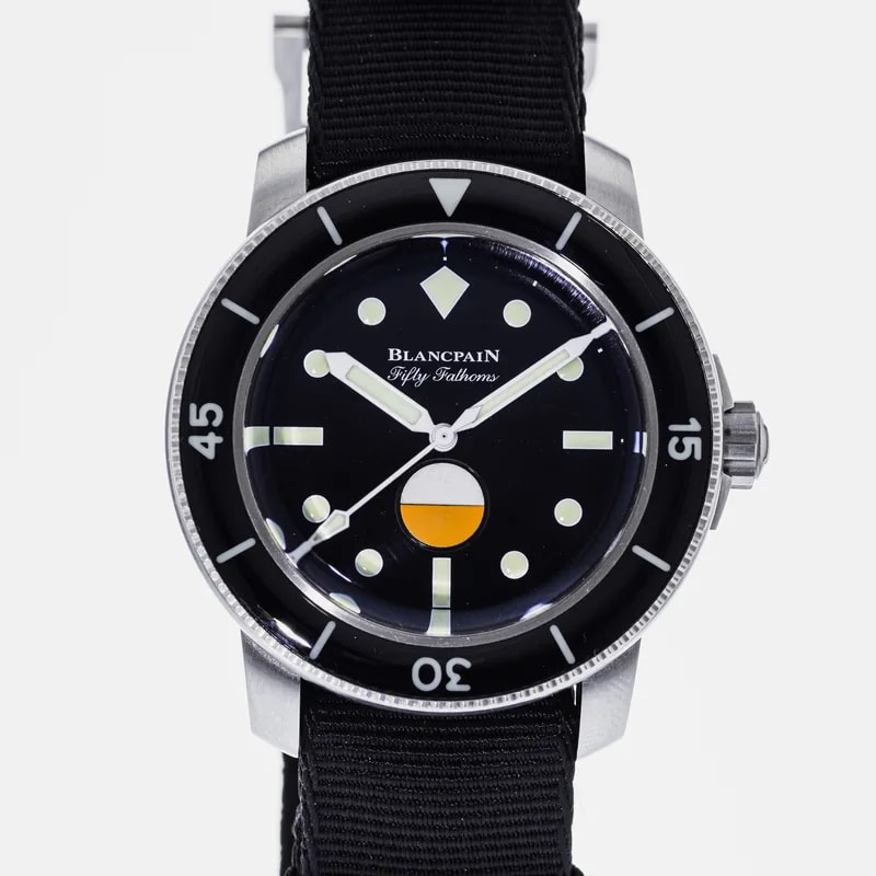 Blancpain — Blancpain Fifty Fathoms Bathyscaphe 5000-0130-NABA — Watch — resale