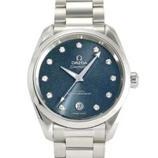 Omega — Omega Seamaster 220.10.38.20.53.001 Automatic Winding 38mm Blue Stainless New — Watch — resale