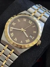 Tudor — 2024 Tudor Royal 38mm Stainless Steel & Solid Yellow Gold Chocolate Dial — Watch — resale