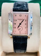 Patek Philippe — Patek Philippe Gondolo Salmon Arabic Dial 18k White Gold 5024G — Watch — resale