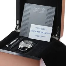 Panerai — Panerai Luminor Marina PAM00104 Automatic 44mm Box Papers Black — Watch — resale