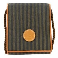 Fendi — Fendi Pequin Pochette AK38037c — Handbag — resale
