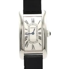 Cartier — Authentic Cartier Tank American SM WSTA0117 Stainless Steel Quartz #230-000-... — Watch — resale