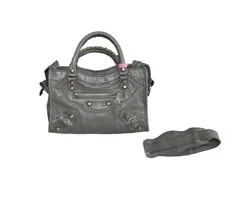 Balenciaga — Authentic Balenciaga Classic Mini City Oil Wax — Handbag — resale