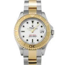 Rolex — Rolex Yacht-Master 168623 34mm Stainless Steel White #WW1372 — Watch — resale