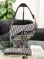 Dior — Dior Saddle Crossbody Excellent — Handbag — resale