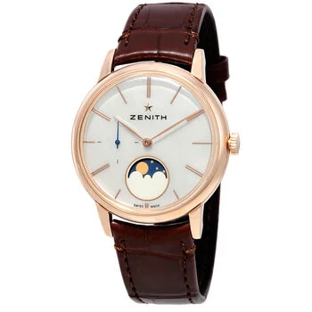 Zenith — Captain Ultra Thin Lady Moonphase 18kt Rose Gold Watch 18231069295C498 — Watch — resale