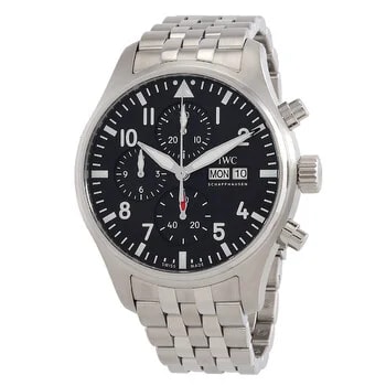 IWC — Pilot's Chronograph Automatic Black Dial IW378002 — Watch — resale